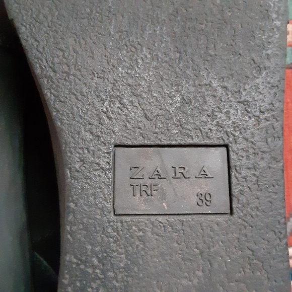 ZARA TRF Lace Up Black Suede Creeper Sneak… - Picture 5 of 8